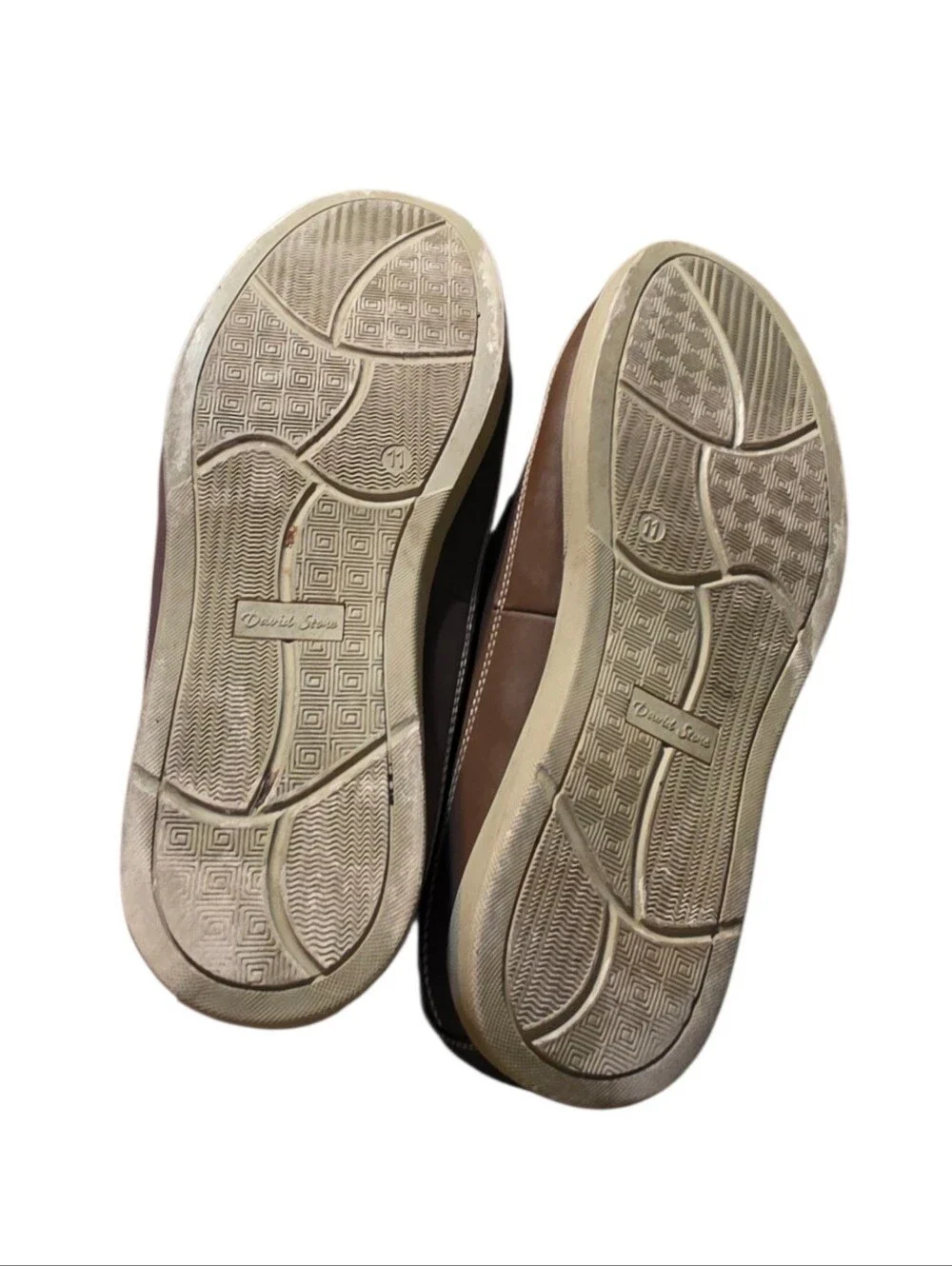 David Stone Boat Shoes Brown Size 11